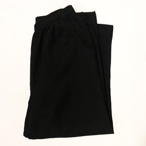 ALIA Cropped Wide Leg Trousers